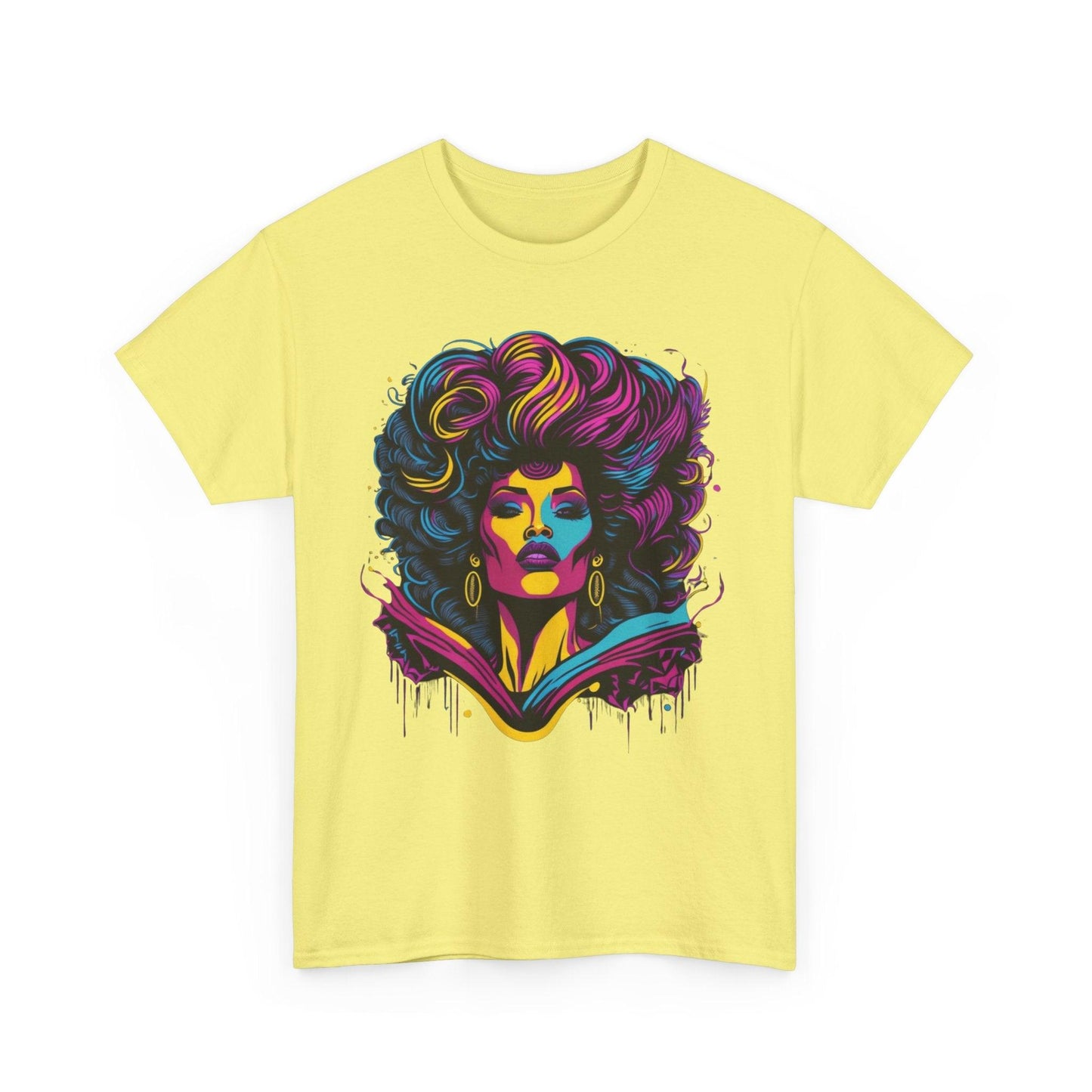 Colorful 90’s Music Queen Graphic Tee - Epic Ink Tees