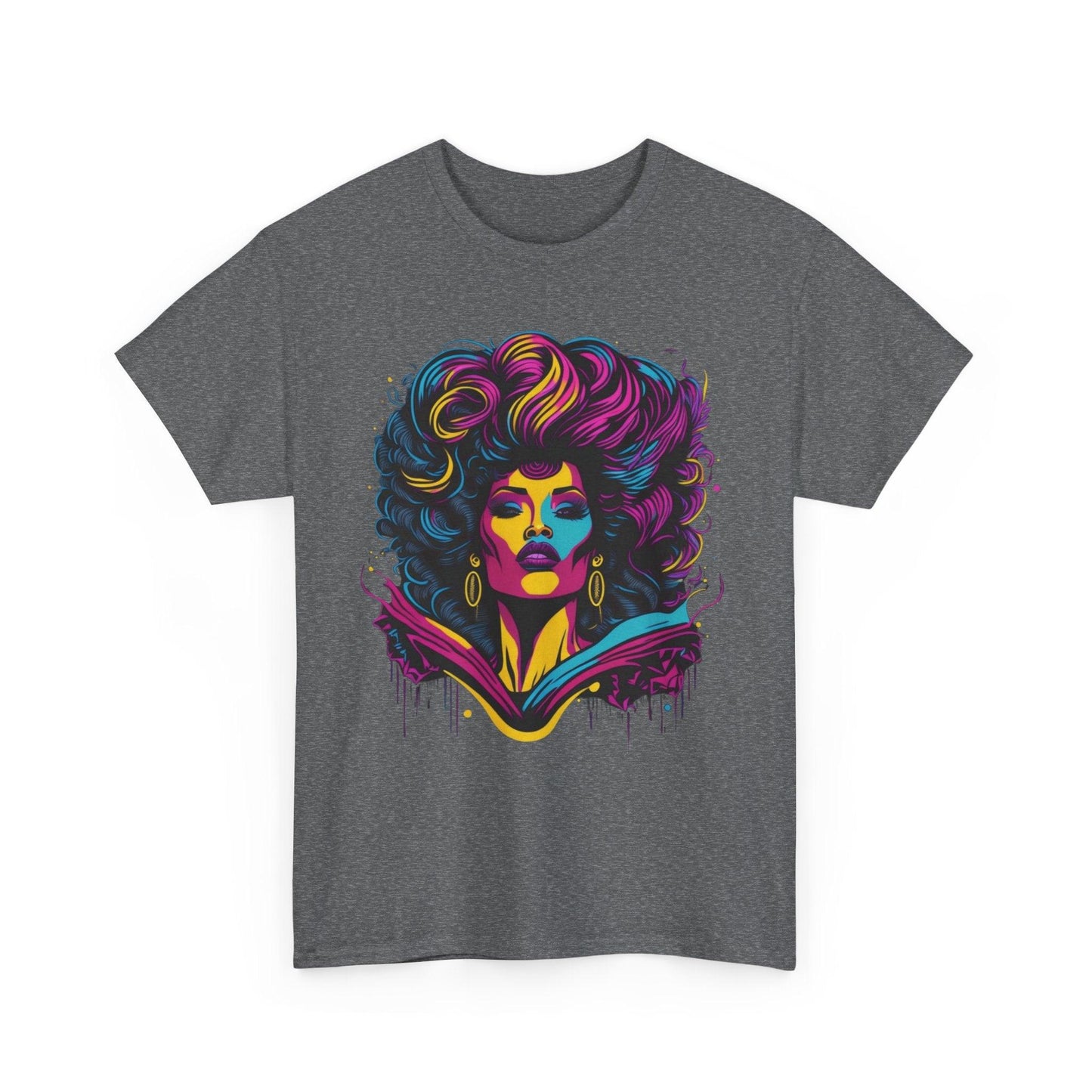 Colorful 90’s Music Queen Graphic Tee - Epic Ink Tees