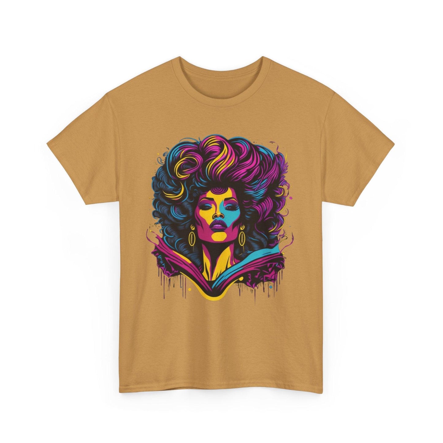 Colorful 90’s Music Queen Graphic Tee - Epic Ink Tees