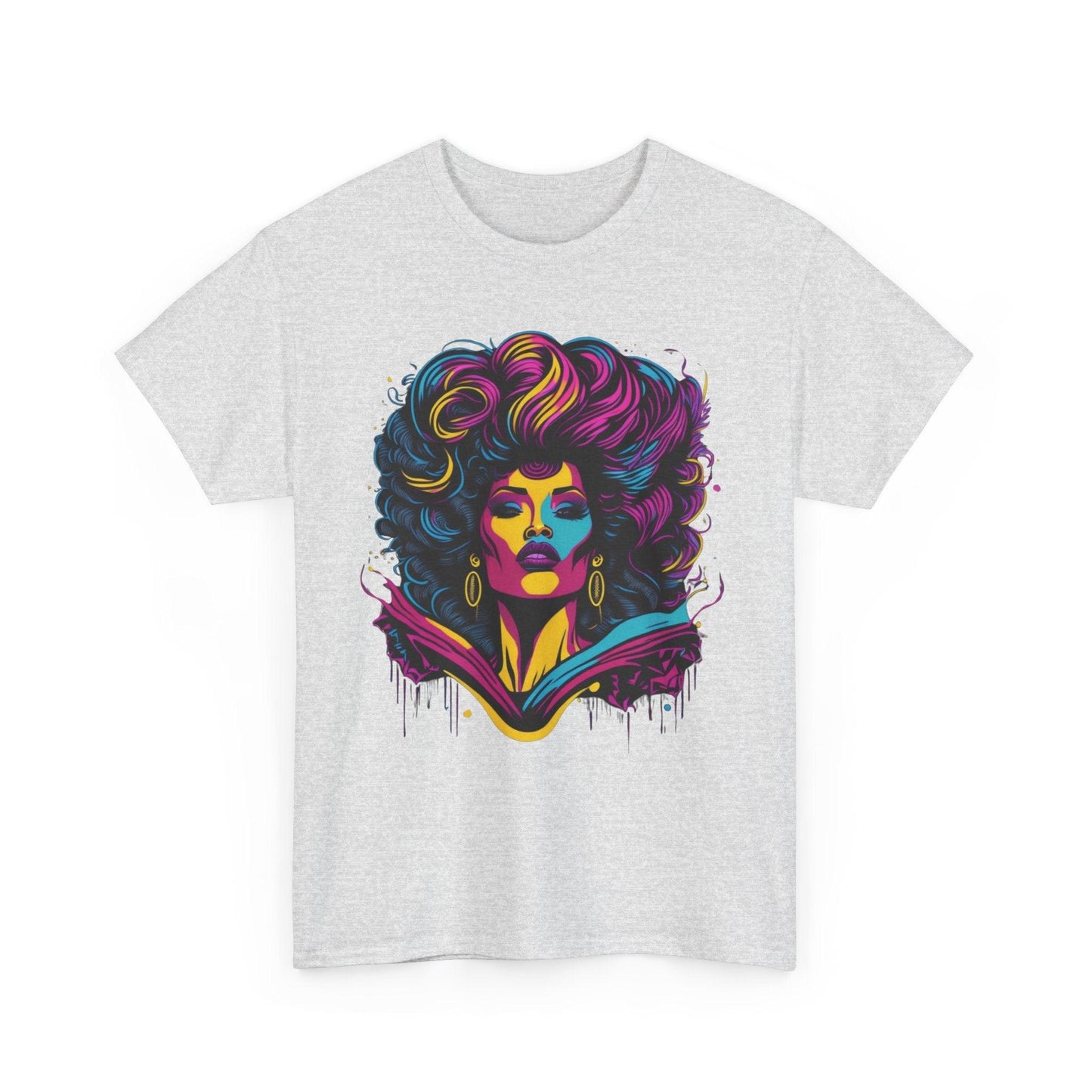 Colorful 90’s Music Queen Graphic Tee - Epic Ink Tees
