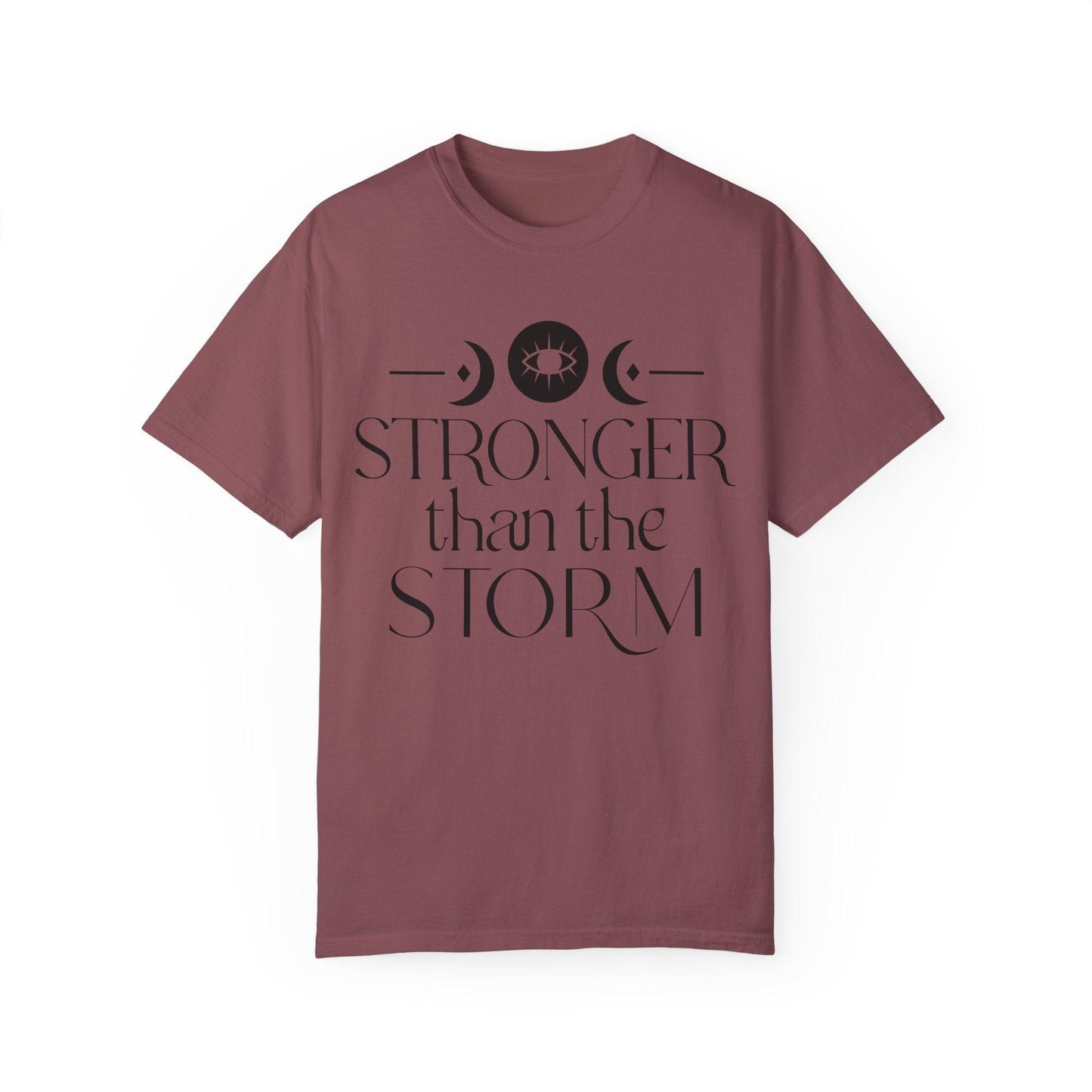 Stronger than the Storm Unisex Garment-Dyed T-Shirt | Inspirational Tee - Epic Ink Tees