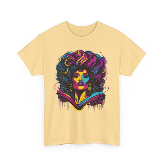 Colorful 90’s Music Queen Graphic Tee - Epic Ink Tees