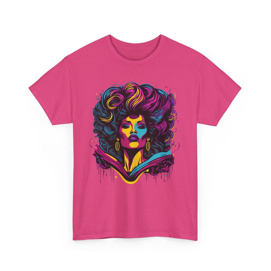 Colorful 90’s Music Queen Graphic Tee - Epic Ink Tees