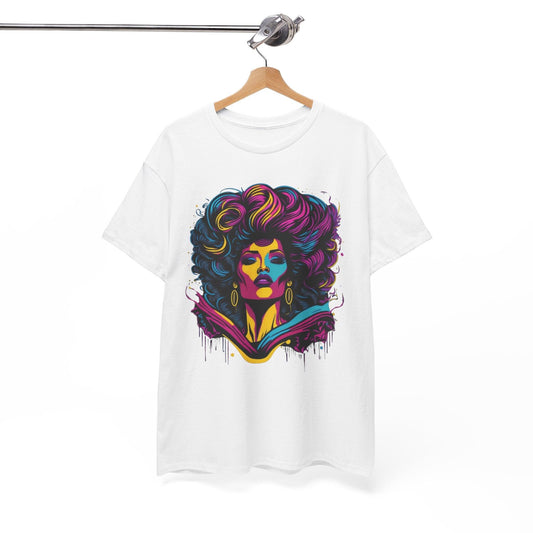 Colorful 90’s Music Queen Graphic Tee - Epic Ink Tees