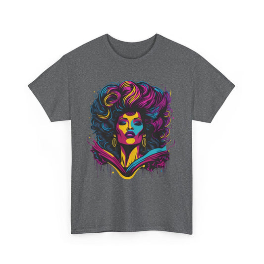 Colorful 90’s Music Queen Graphic Tee - Epic Ink Tees