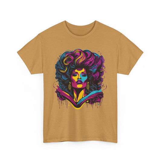 Colorful 90’s Music Queen Graphic Tee - Epic Ink Tees
