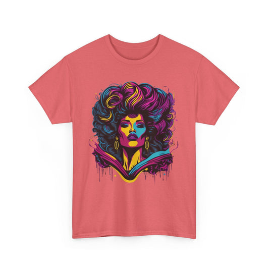 Colorful 90’s Music Queen Graphic Tee - Epic Ink Tees