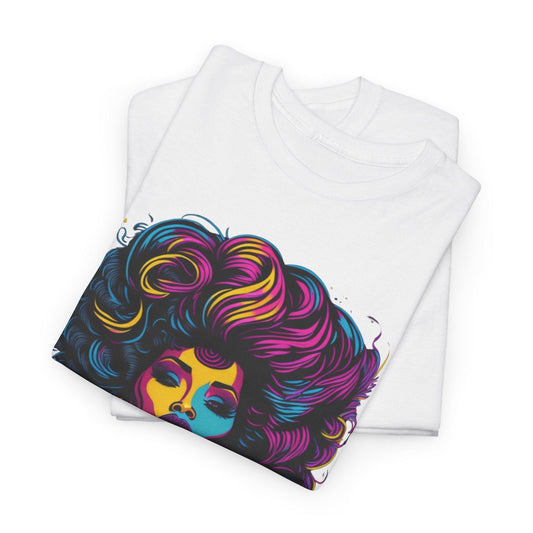 Colorful 90’s Music Queen Graphic Tee - Epic Ink Tees