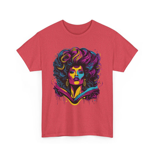 Colorful 90’s Music Queen Graphic Tee - Epic Ink Tees