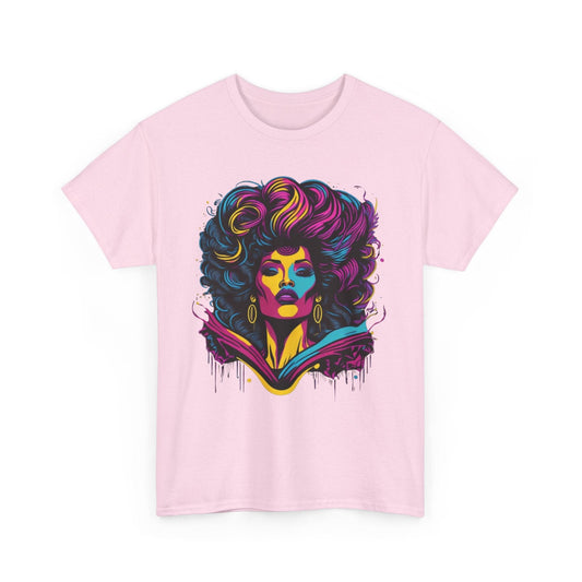 Colorful 90’s Music Queen Graphic Tee - Epic Ink Tees